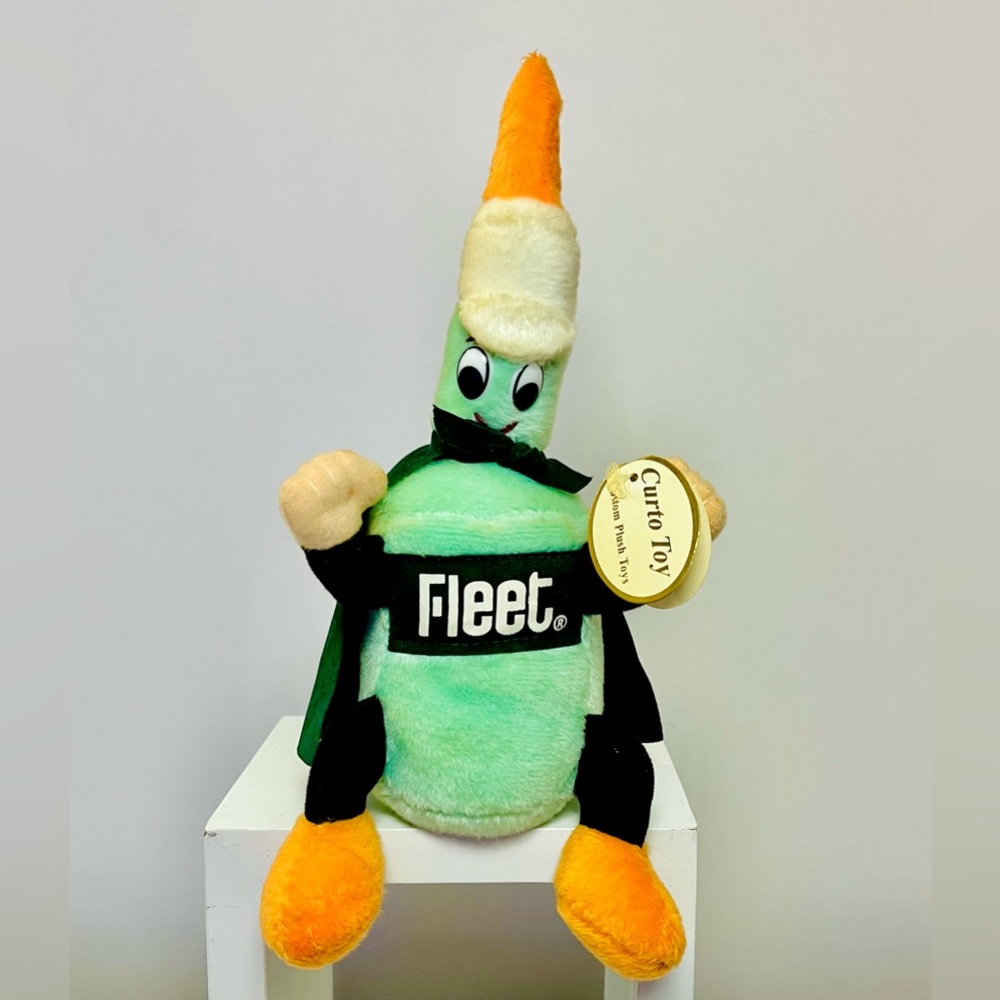 Rare VTG Fleet EneMan Plush by Curto Toys *NEW